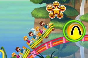 彩虹过山车小游戏