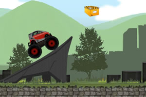 巨型越野车小游戏
