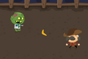 僵尸回旋镖小游戏