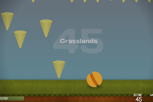 小球躲针刺小游戏