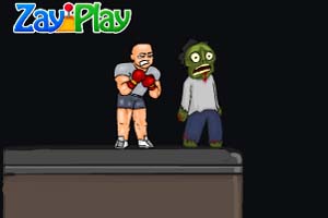 暴捶僵尸小游戏