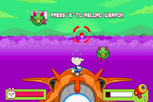 威猛兔战士小游戏