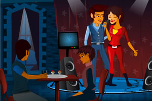 甜蜜卡拉ok小游戏