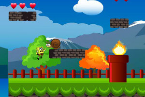 超级海绵宝宝小游戏