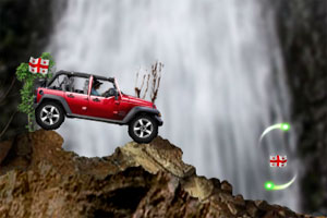 强悍的越野车小游戏