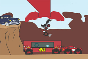 汽车总动员拖车小游戏